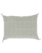 Housse de coussin Soie verte  - 35x50 cm