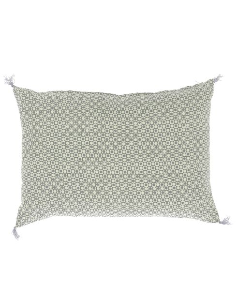 Housse de coussin Soie verte  - 35x50 cm