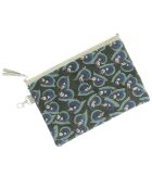 Platte kist Art Deco olijfgroen - 13x20 cm