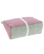 Toilettas van paarse zijde - 18x26x12 cm