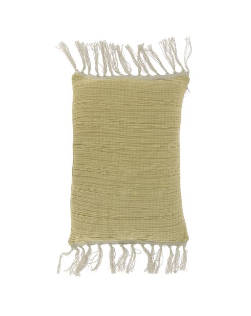 Kissenbezug in Tabakform, gewellt, 35 x 50 cm