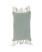 Fodera per cuscino Wavy celadon - 35x50 cm