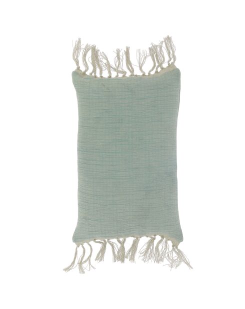 Kussenhoes golvend celadon - 35x50 cm