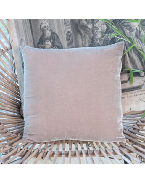 Housse de coussin Fortuna beige - 30x30 cm