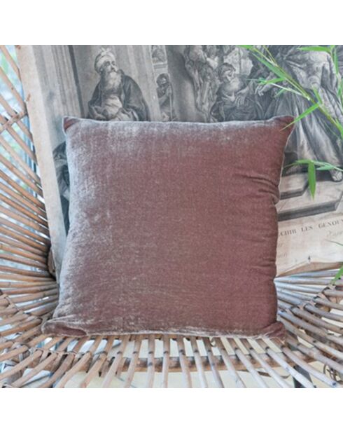 Fortuna Kissenhülle, 30 x 30 cm, taupefarben