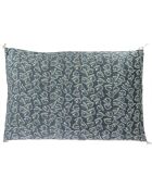 Funda de cojín Indigo Art Deco - 50x75 cm