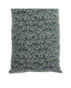 Housse de coussin Art Déco olive - 50x100 cm