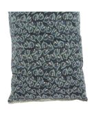 Fodera per cuscino Indigo Art Deco - 50x100 cm
