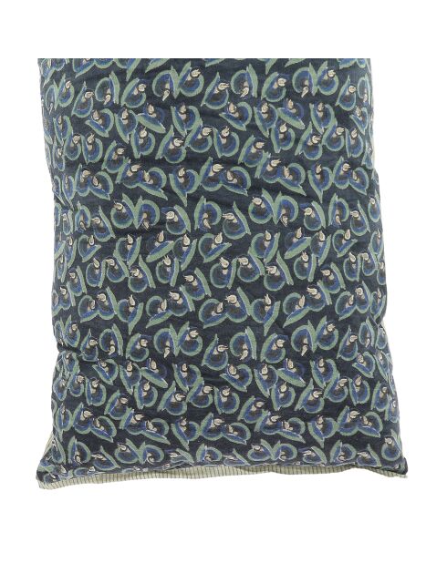 Fodera per cuscino Indigo Art Deco - 50x100 cm