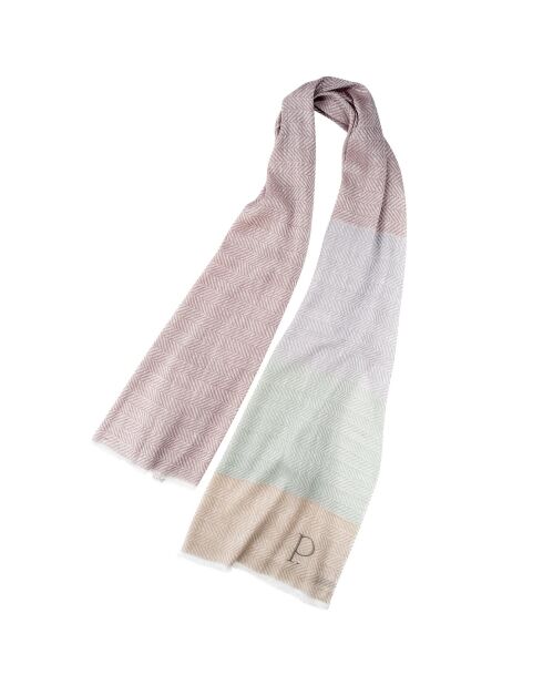 Étole en Lin & Coton Slow taupe - 70x200 cm