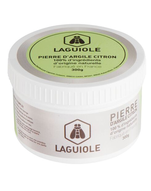 Pierre d'Agile blanche & 1 éponge