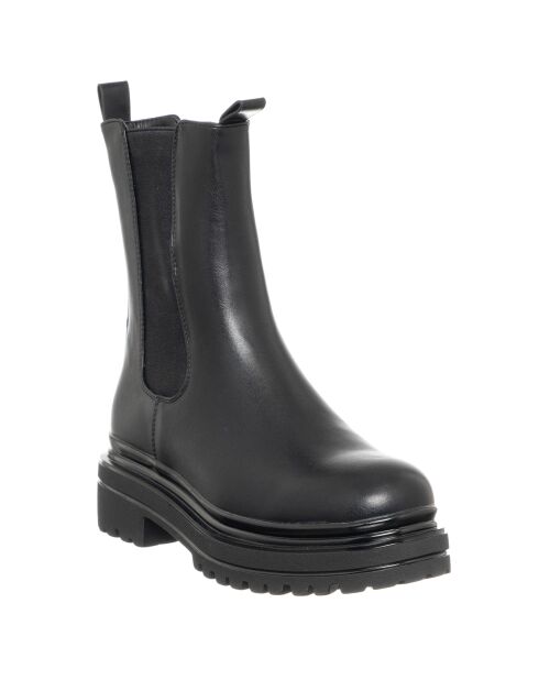 Chelsea boots en Cuir Soft noires