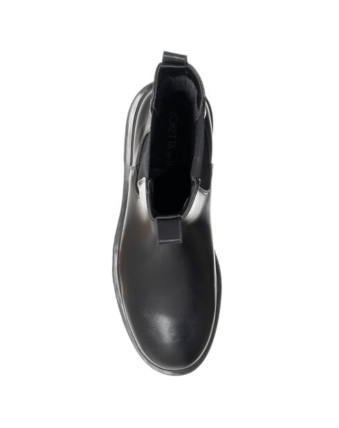 Chelsea boots en Cuir Soft noires