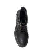 Boots en Cuir Studs noires