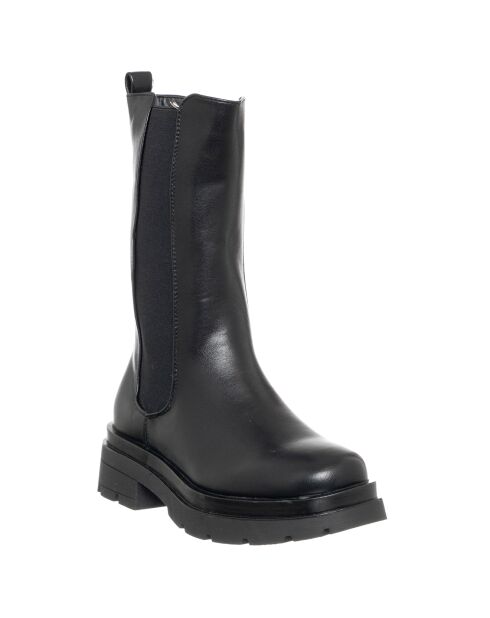 Chelsea boots en Cuir Soft noires - Talon 5 cm