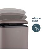 Poubelle à pédale taupe - 30L