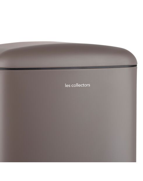 Poubelle à pédale taupe - 30L