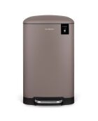 Poubelle à pédale taupe - 30L