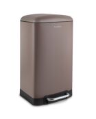 Poubelle à pédale taupe - 40L