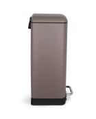 Poubelle à pédale taupe - 40L