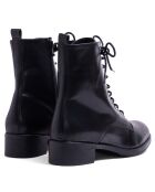 Botas negras de piel Poussey
