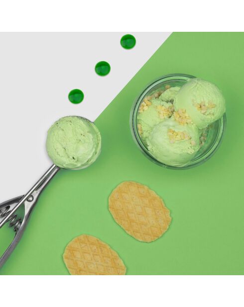 Witte ijsmachine van 1 liter