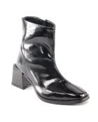 Boots en Cuir Aaron noires - Talon 6 cm