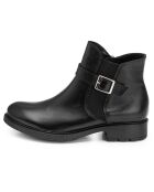 Boots en Cuir Amelia noires