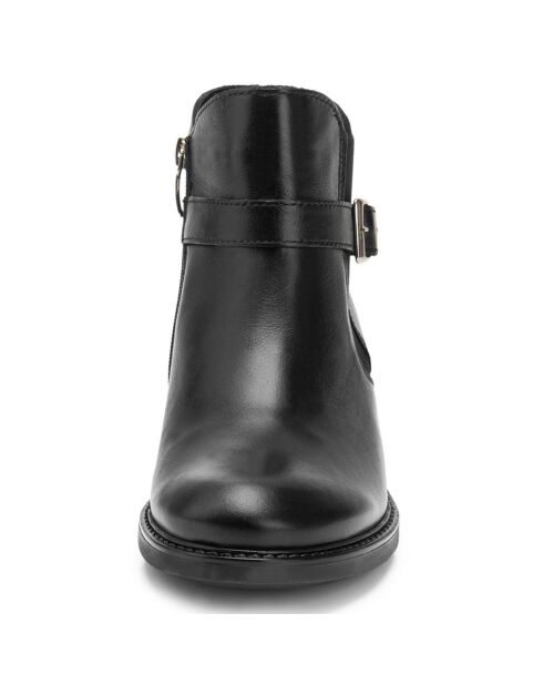 Boots en Cuir Amelia noires