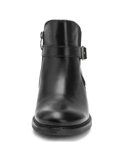 Boots en Cuir Amelia noires