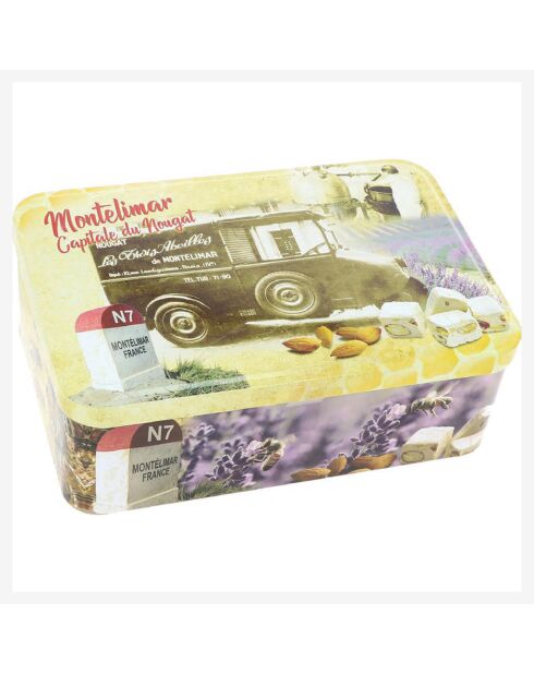 Dose mit weichen Nougats aus Montélimar 400 gr