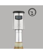 Pompe sous-vide électrique pour vin grise - 4.6x4.6x8.6 cm