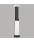 Pompe sous-vide manuelle pour vin grise - 4.5x4.5x12.3 cm
