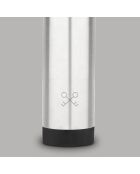 Pompe sous-vide manuelle pour vin grise - 4.5x4.5x12.3 cm