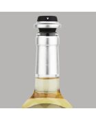 Pompe sous-vide manuelle pour vin grise - 4.5x4.5x12.3 cm