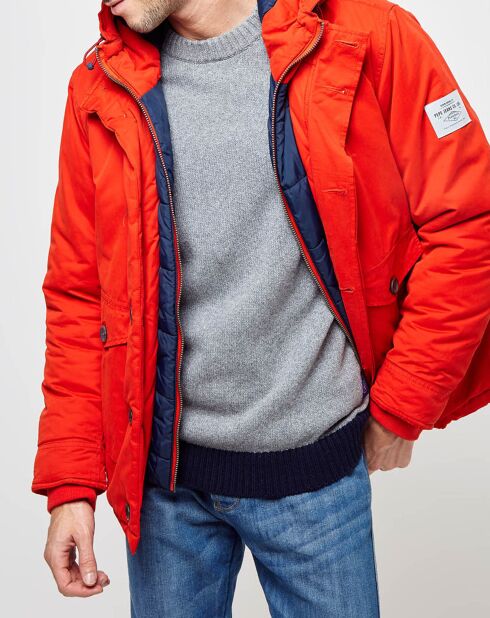 Parka Edward rouge