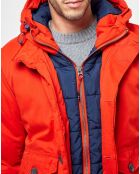 Parka Edward rouge