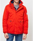 Parka Edward rouge