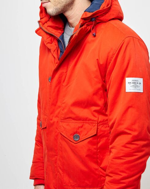 Parka Edward rouge