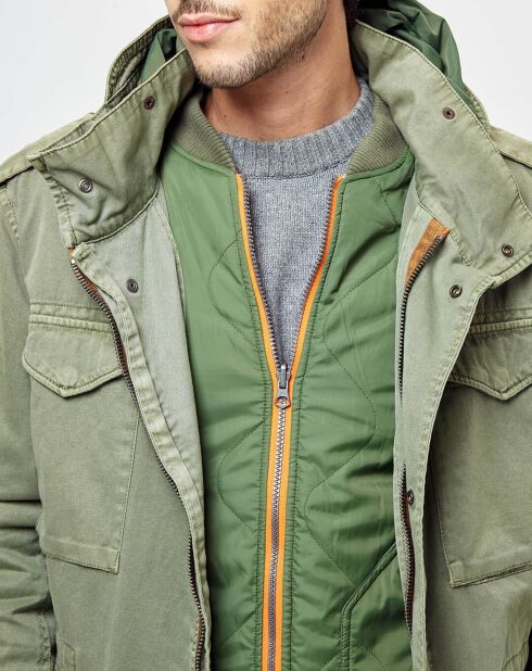 Parka Manning Double verte