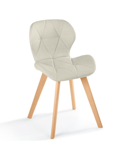 2 Chaises gatsby  beige - 50x47.5x79 cm