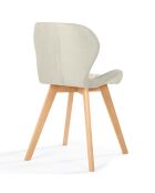 2 Chaises gatsby  beige - 50x47.5x79 cm