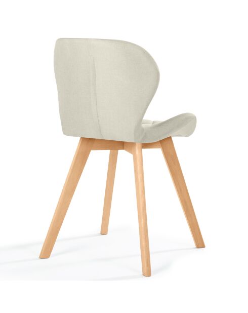 2 Chaises gatsby  beige - 50x47.5x79 cm