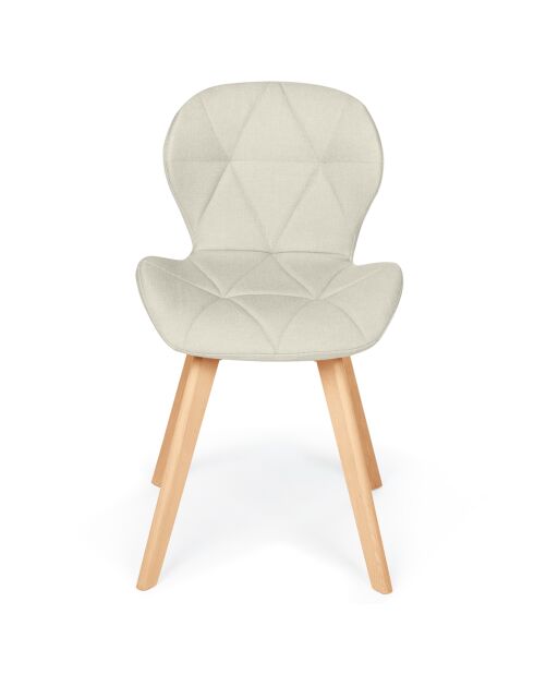 2 Chaises gatsby  beige - 50x47.5x79 cm