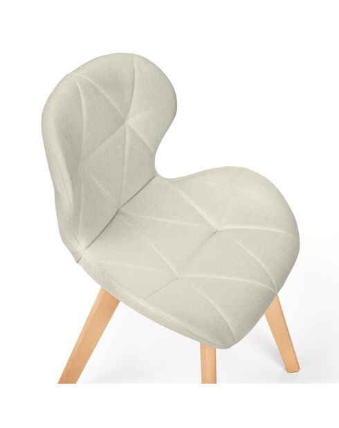 2 Chaises gatsby  beige - 50x47.5x79 cm