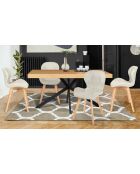 4 Chaises gatsby beige - 50x47.5x79 cm