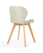 4 Chaises gatsby beige - 50x47.5x79 cm