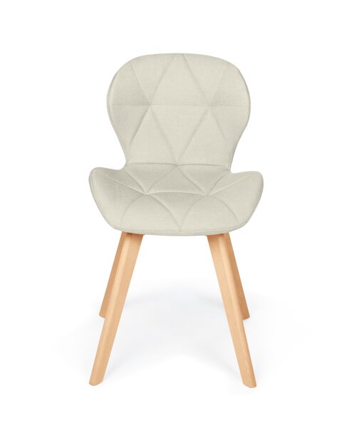 4 Chaises gatsby beige - 50x47.5x79 cm