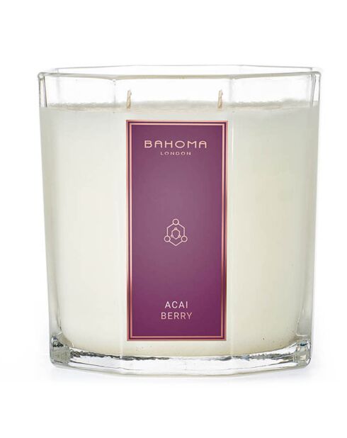 Octagon Acai Berry Collection Duftkerze, 2 Dochte, 80 g