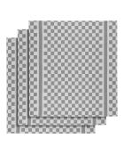 3 Torchons de cuisine Groom gris - 65x70 cm